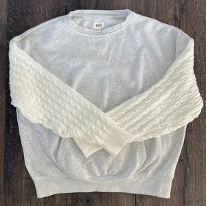 BKE (Buckle) cropped crewneck sweatshirt